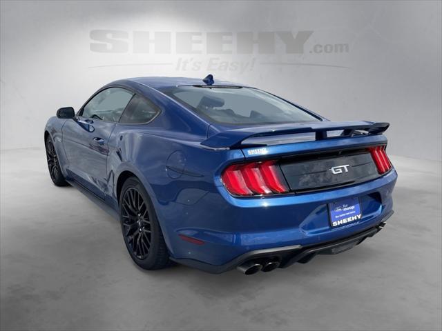 Photo of 2022 Atlas Blue Metallic Ford Mustang