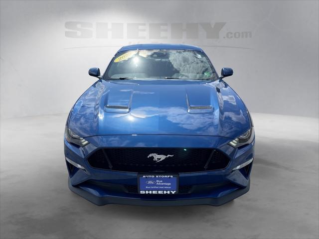 Photo of 2022 Atlas Blue Metallic Ford Mustang