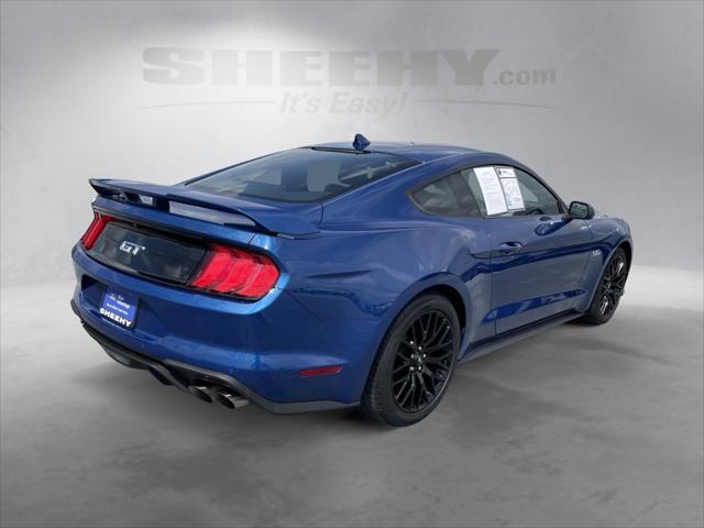Photo of 2022 Atlas Blue Metallic Ford Mustang