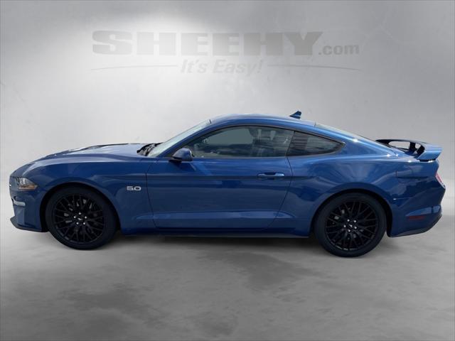 Photo of 2022 Atlas Blue Metallic Ford Mustang