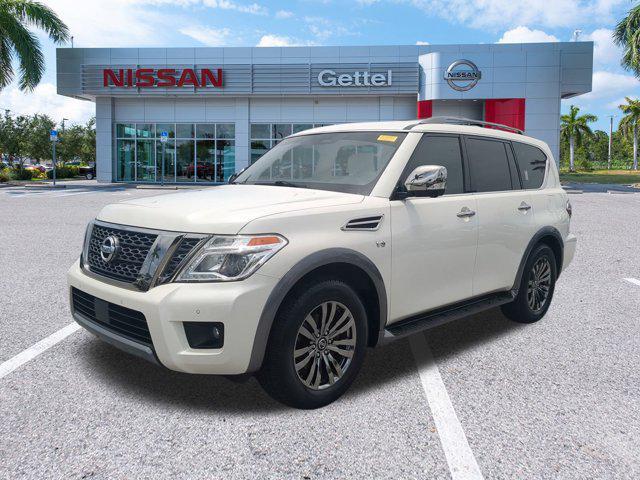 Photo of 2018 Pearl White Nissan Armada