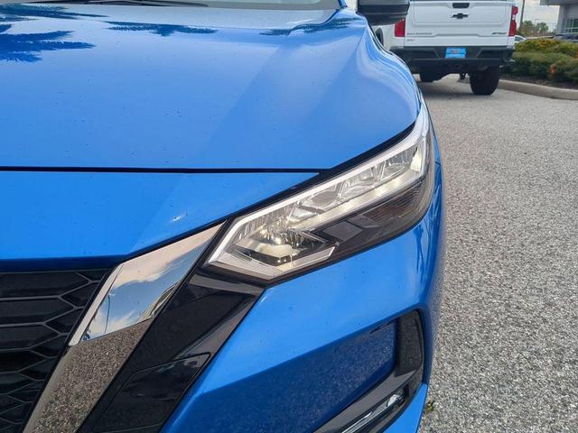 Photo of 2023 Electric Blue Metallic Nissan Sentra