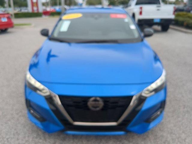 Photo of 2023 Electric Blue Metallic Nissan Sentra