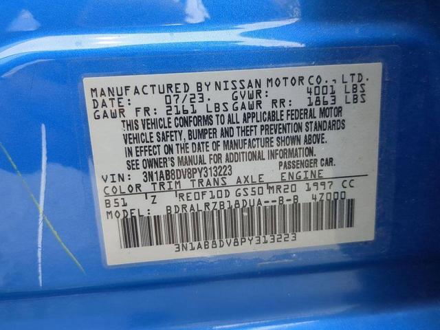 Photo of 2023 Electric Blue Metallic Nissan Sentra