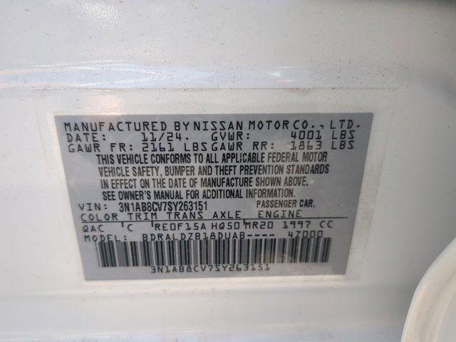 Photo of 2025 Aspen White Tricoat Nissan Sentra