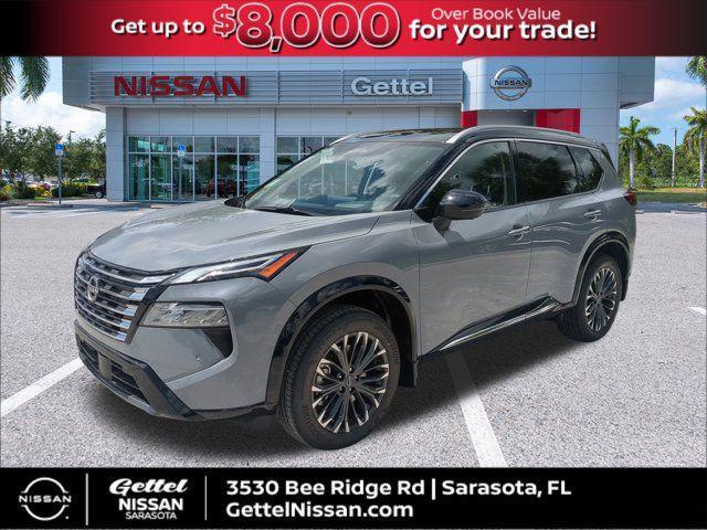 Photo of 2025 Boulder Gray Pearl/Super Black Nissan Rogue