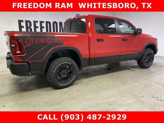 Photo of 2025 Flame Red Clearcoat RAM 1500