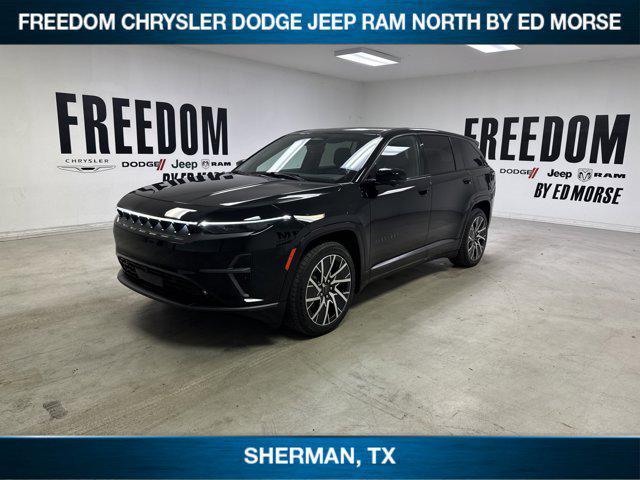Photo of 2025 Diamond Black Crystal Pearlcoat Jeep Wagoneer S