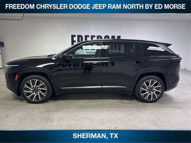Photo of 2025 Diamond Black Crystal Pearlcoat Jeep Wagoneer S
