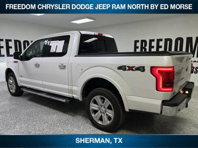 Photo of 2016 White Platinum Clearcoat Metallic Ford F-150