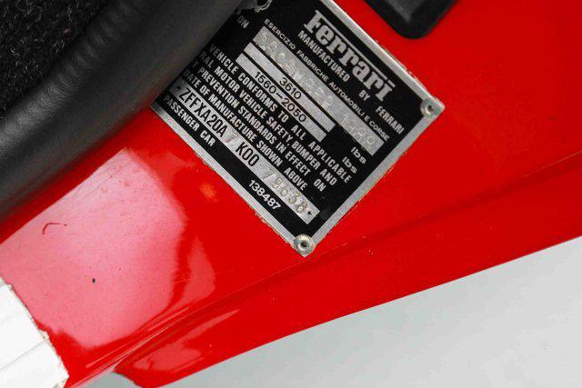 Photo of 1989 Red Ferrari 328