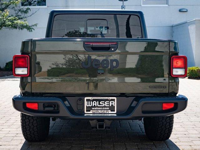 Photo of 2021 Sarge Green Clearcoat Jeep Gladiator