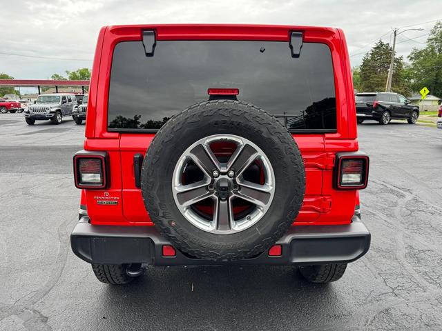 Photo of 2021 Firecracker Red Clearcoat Jeep Wrangler Unlimited