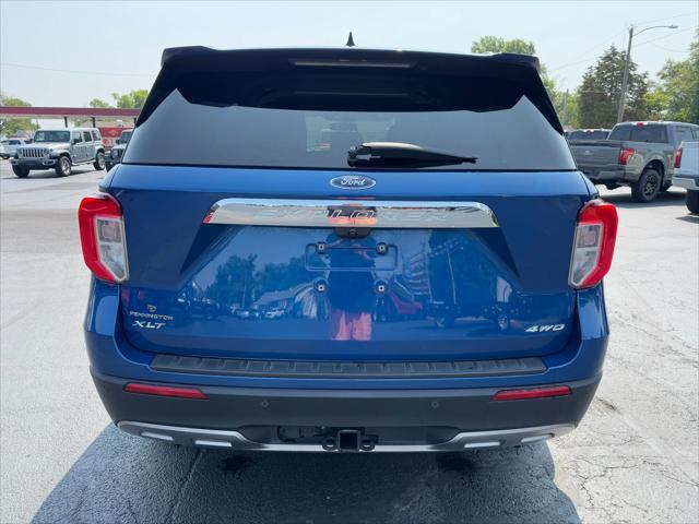 Photo of 2022 Atlas Blue Metallic Ford Explorer