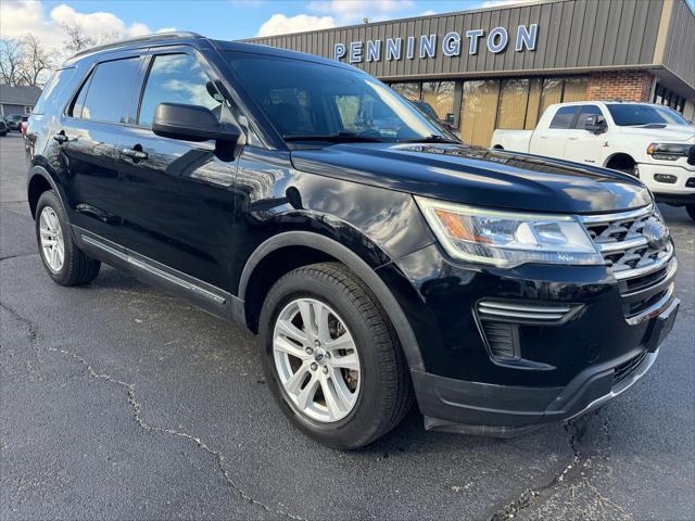 Photo of 2018 Shadow Black Ford Explorer