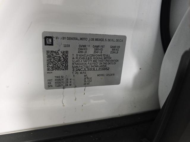 Photo of 2020 Summit White Chevrolet Trax