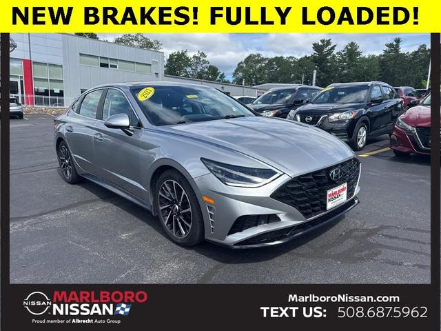Photo of 2021 Shimmering Silver Pearl Hyundai SONATA