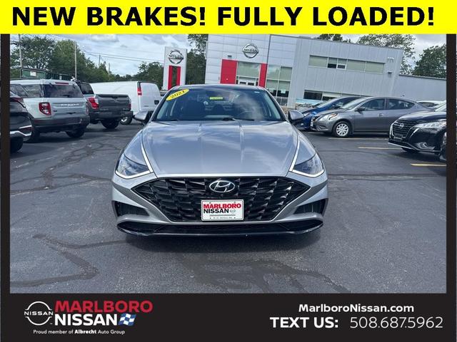 Photo of 2021 Shimmering Silver Pearl Hyundai SONATA