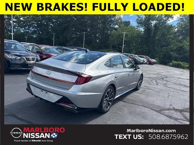 Photo of 2021 Shimmering Silver Pearl Hyundai SONATA