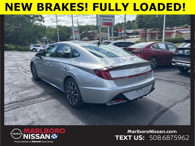 Photo of 2021 Shimmering Silver Pearl Hyundai SONATA