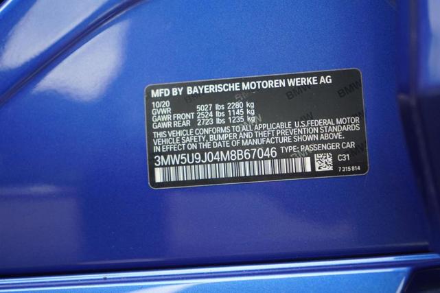Photo of 2021 Portimao Blue Metallic BMW M340