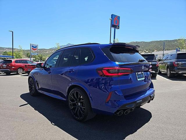 Photo of 2020 Marina Bay Blue Metallic BMW X5 M