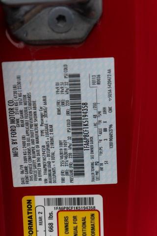 Photo of 2019 Race Red Ford Mustang