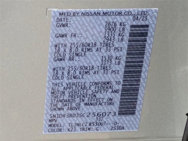 Photo of 2025 Brilliant Silver Metallic Nissan Pathfinder