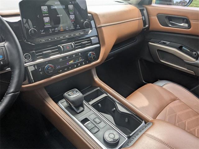 Photo of 2022 Obsidian Green Nissan Pathfinder