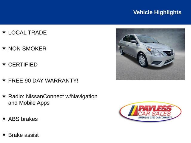 Photo of 2016 Brilliant Silver Metallic Nissan Versa