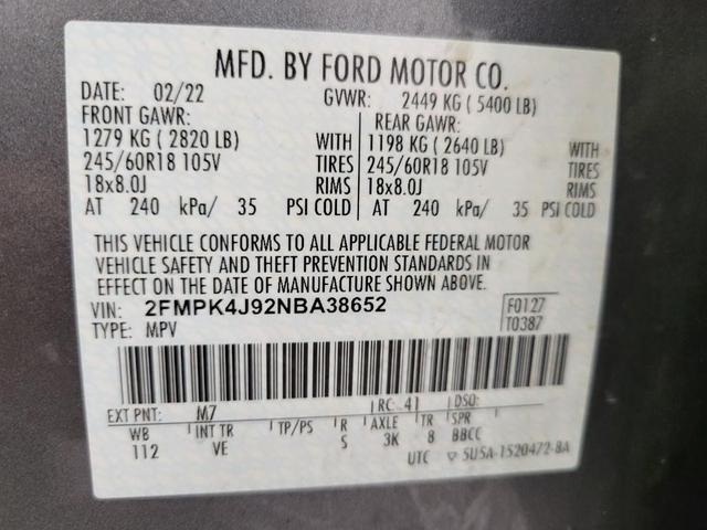 Photo of 2022 CARBONIZED GRAY Ford Edge