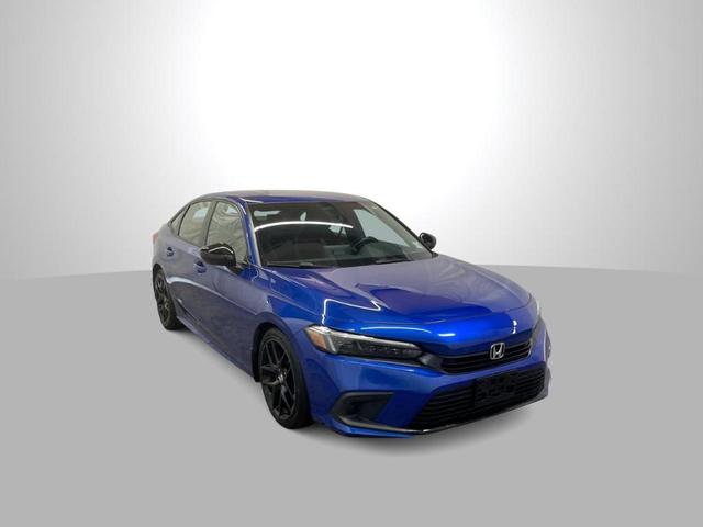 Photo of 2022 Aegean Blue Metallic Honda Civic