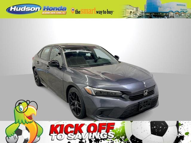 Photo of 2022 Meteorite Gray Metallic Honda Civic