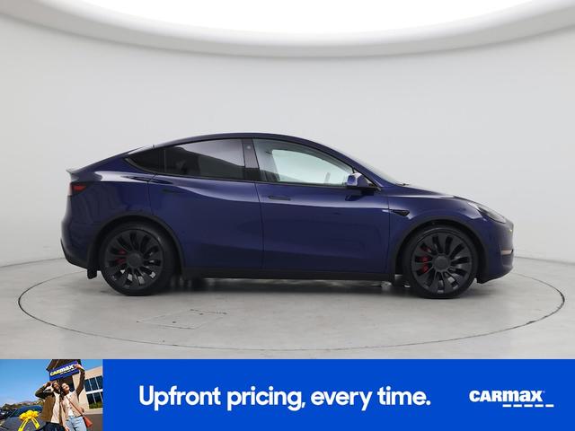Photo of 2022 Blue Tesla Model Y