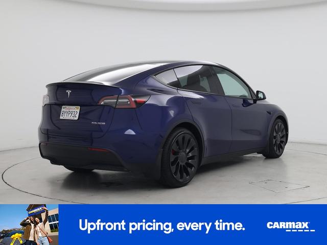 Photo of 2022 Blue Tesla Model Y