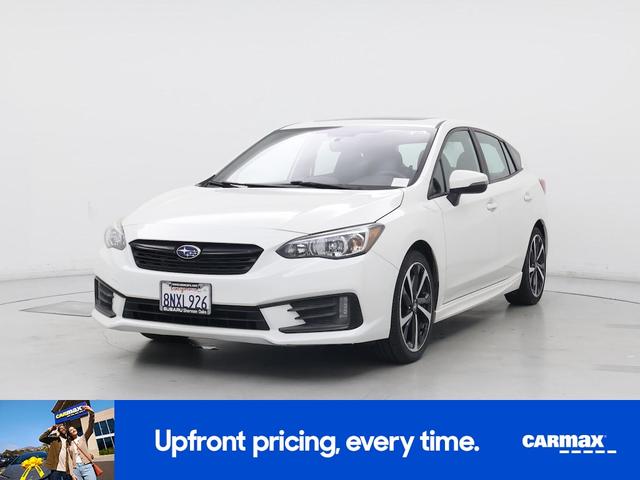 Photo of 2020 White Subaru Impreza