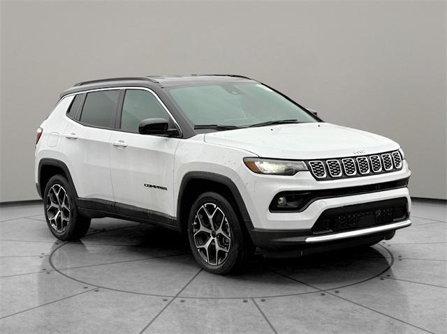Photo of 2025 Bright White Clearcoat Jeep Compass