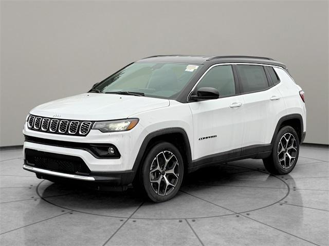 Photo of 2025 Bright White Clearcoat Jeep Compass