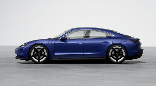 Photo of 2025 Gentian Blue Metallic Porsche Taycan