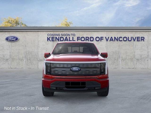 Photo of 2025 Red Metallic Ford F-150 Lightning