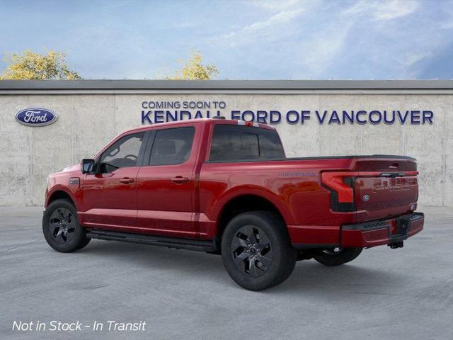 Photo of 2025 Red Metallic Ford F-150 Lightning
