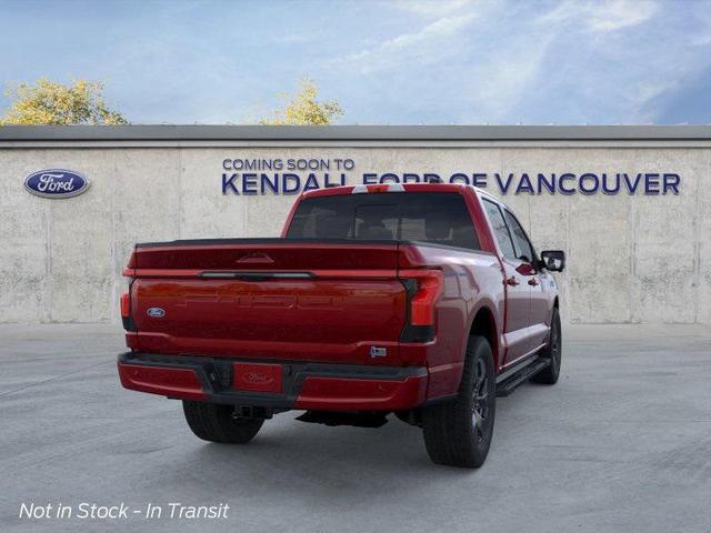 Photo of 2025 Red Metallic Ford F-150 Lightning
