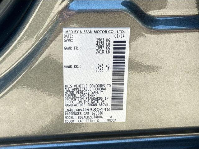 Photo of 2024 Gun Metallic Nissan Altima