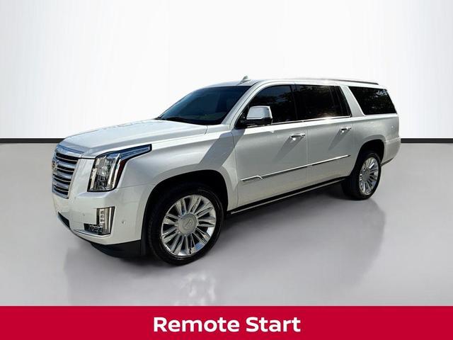 Photo of 2019 Crystal White Tri-Coat Cadillac Escalade ESV