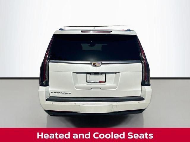 Photo of 2019 Crystal White Tri-Coat Cadillac Escalade ESV
