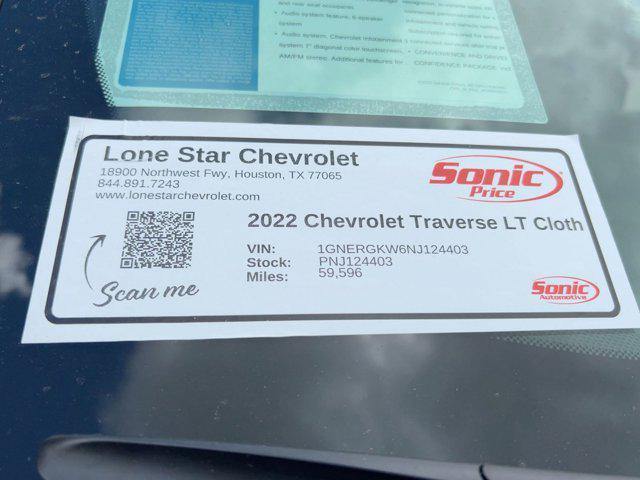Photo of 2022 Mosaic Black Metallic Chevrolet Traverse