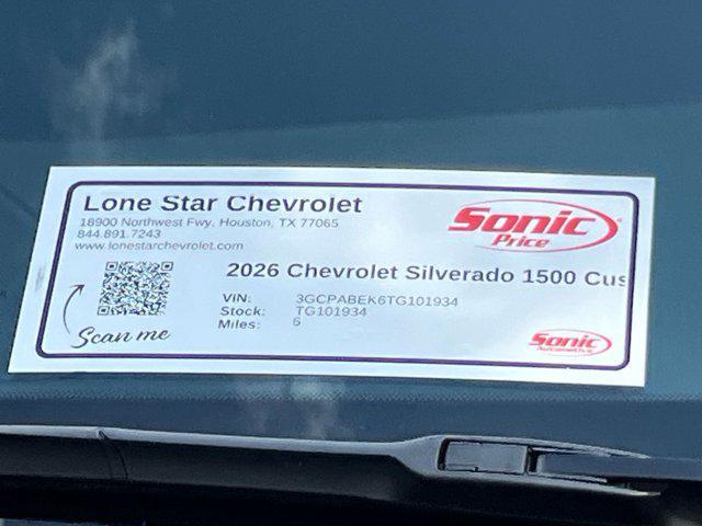 Photo of 2026 Sterling Gray Metallic Chevrolet Silverado 1500