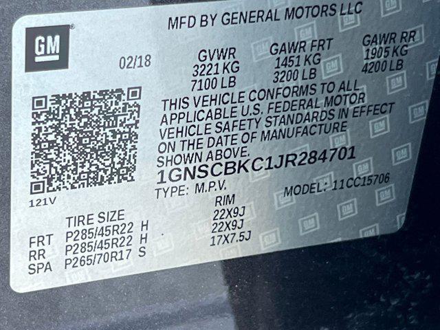 Photo of 2018 Tungsten Metallic Chevrolet Tahoe