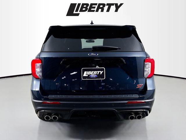 Photo of 2022 Stone Blue Metallic Ford Explorer