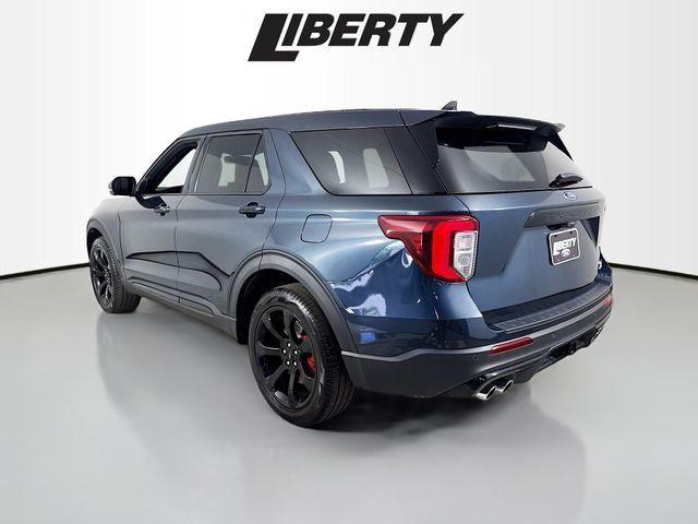 Photo of 2022 Stone Blue Metallic Ford Explorer